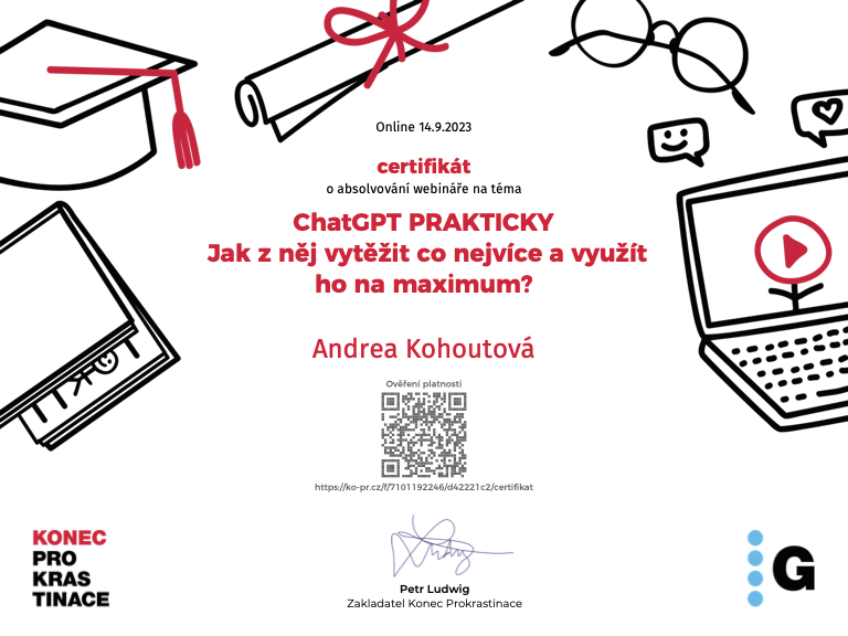 certifikat-andrea-kohoutova-chatgpt